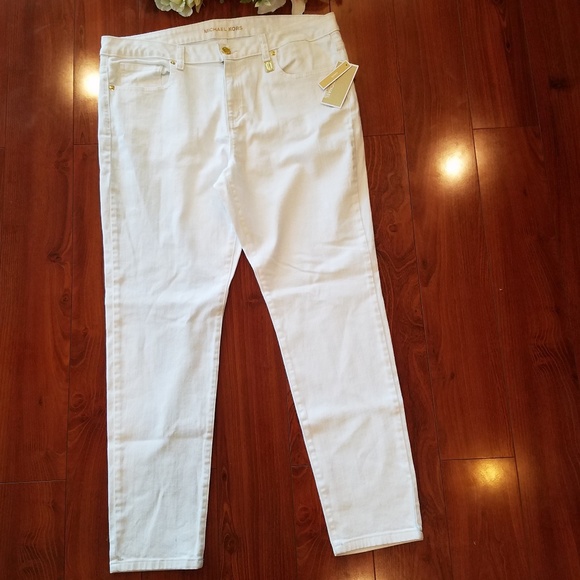 Michael Kors White Jeans Size 12 - Picture 5 of 7